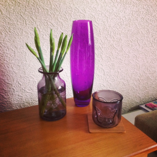 Vase from TK Maxx and jars from Next