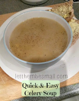 celery soup recipe