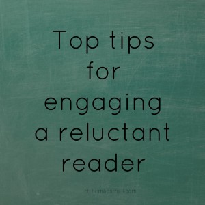 engaging a reluctant reader