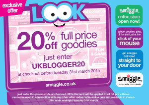 smiggle discount code
