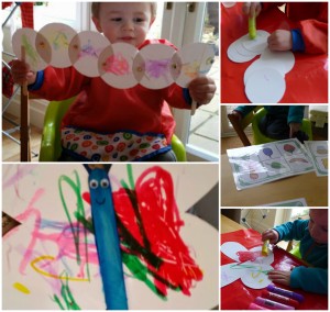 very hungry caterpillar toddler activity