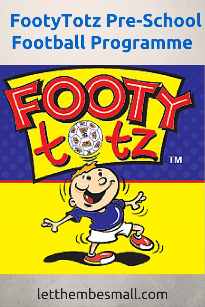 FootyTotz is a pre school football programme - a great review here of how it works