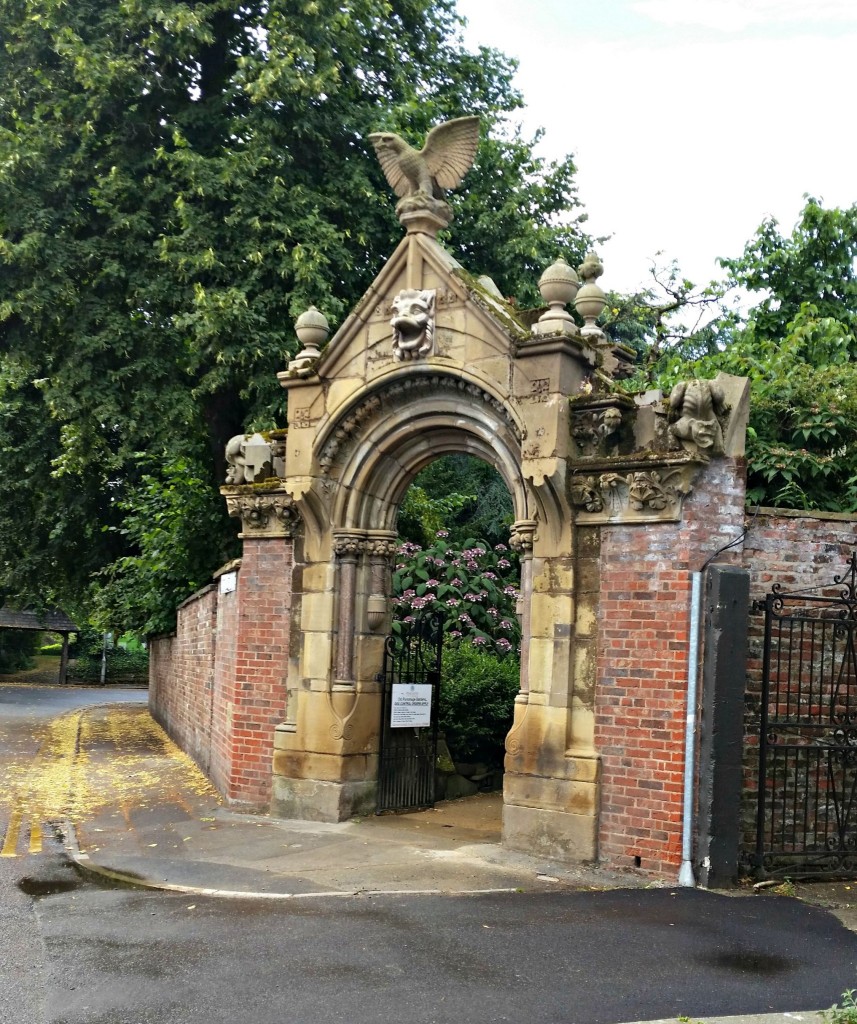 entrance to Parsonage Gardens Didsbury