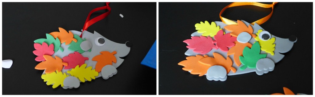 Toddler Hedgehog Craft