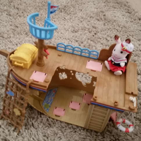 Sylvanian families treasure ship