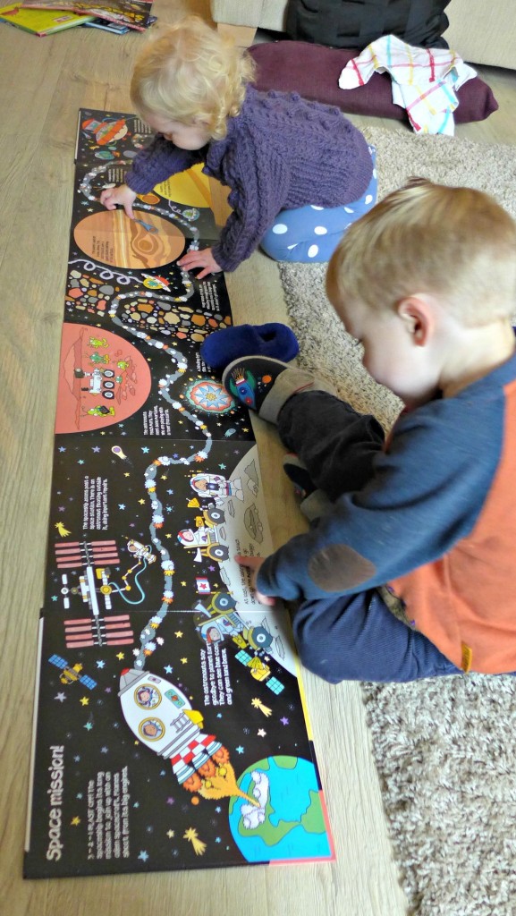 sticker mat spaceship