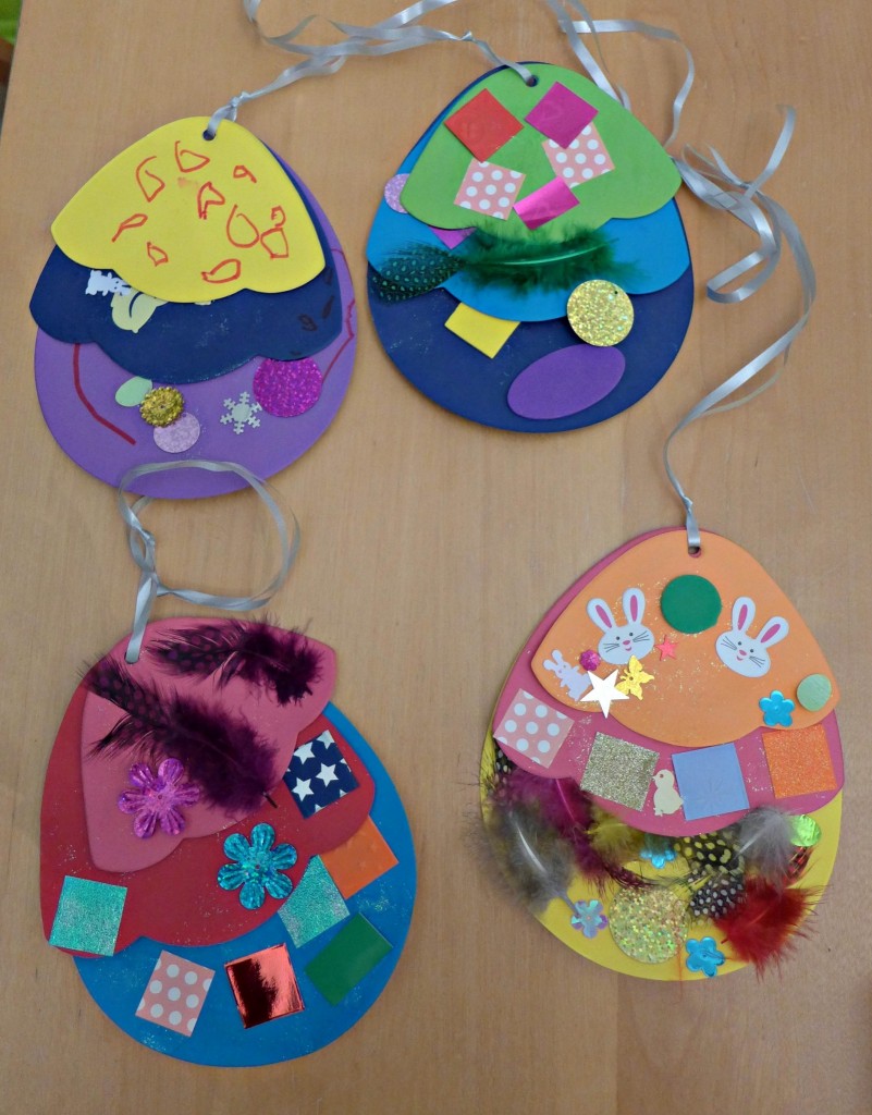 triple egg decorations