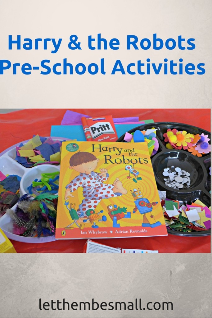 harry and the robots activities for pre schoolers