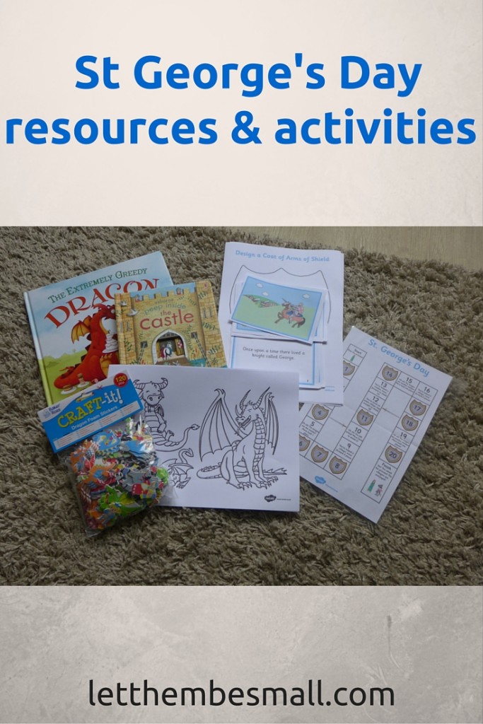 St George's day is marked on 23 April - see here for a range of pre school activities and resources to mark the day