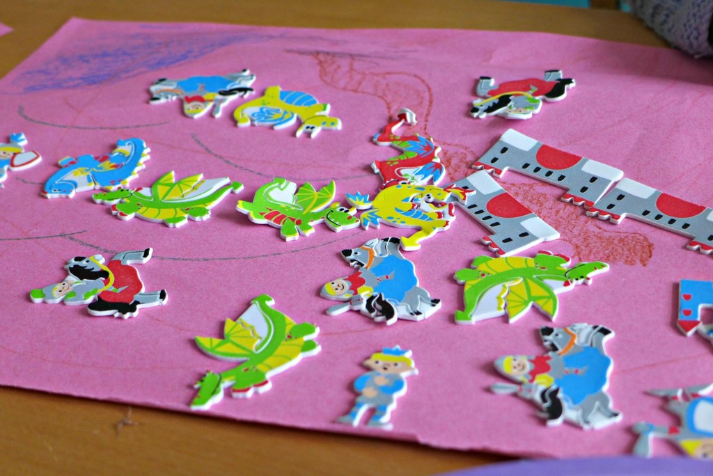 st georges day stickers