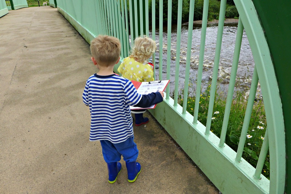 watching the river