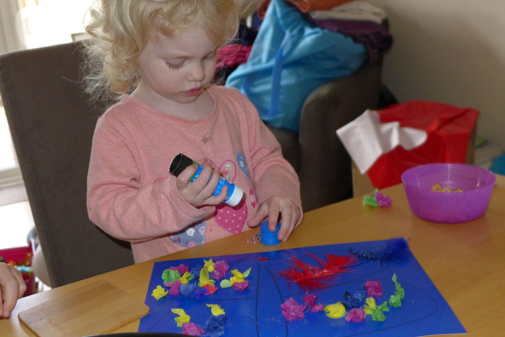 there's a tiger in the garden crafts
