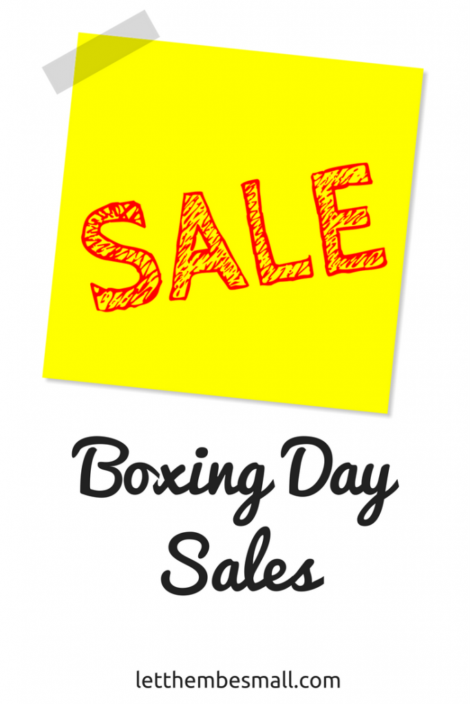The Boxing Day sales are a time to grab a bargain or two