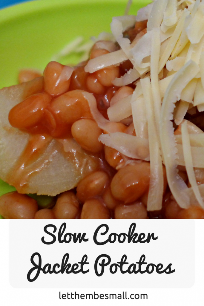 we tried slow cooker jacket potatoes - see how we got on here