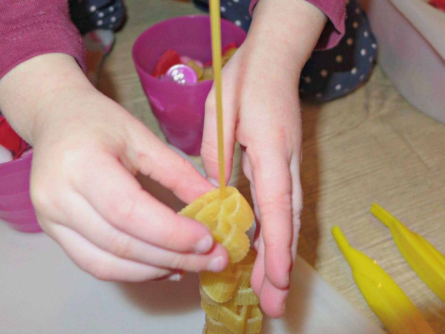 valentines sensory bin