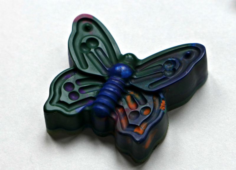 recycling wax crayons