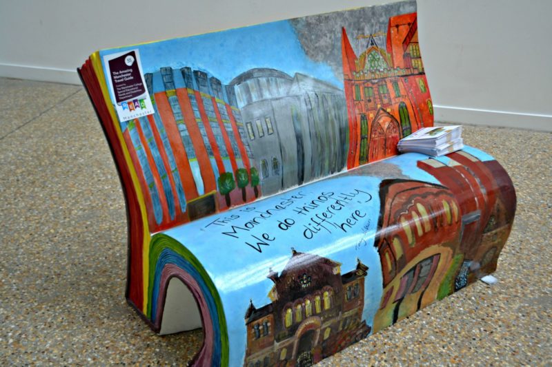 Manchester Book Benches literacy trust
