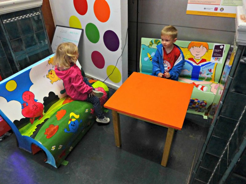Manchester Book Benches literacy trust