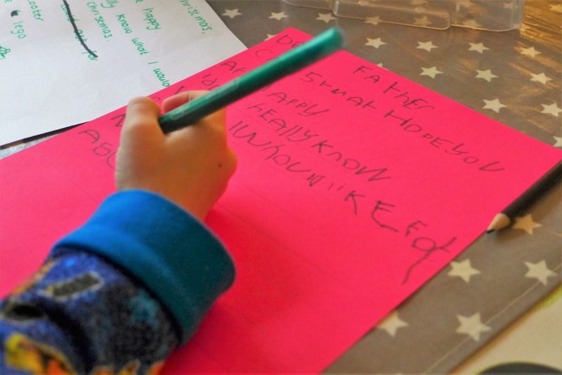 letters to father christmas