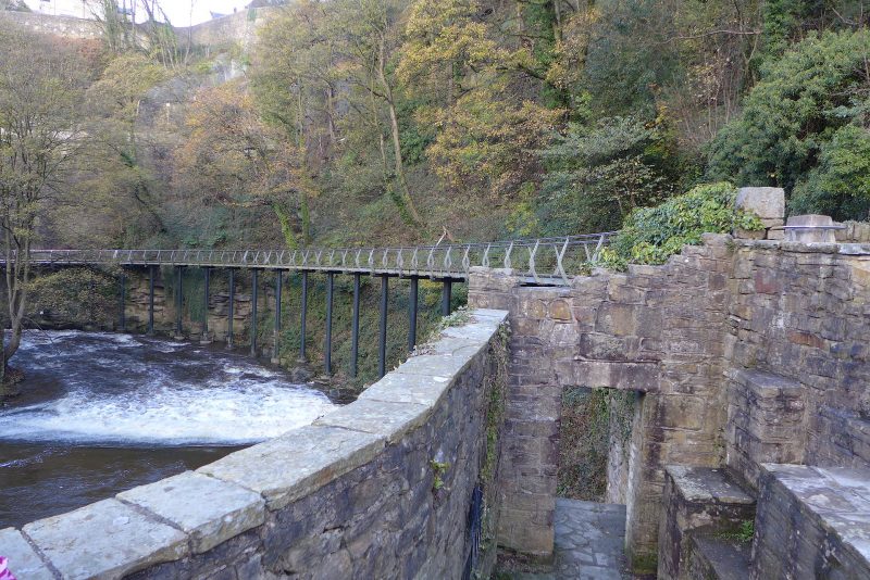 Millennium walkway new mills