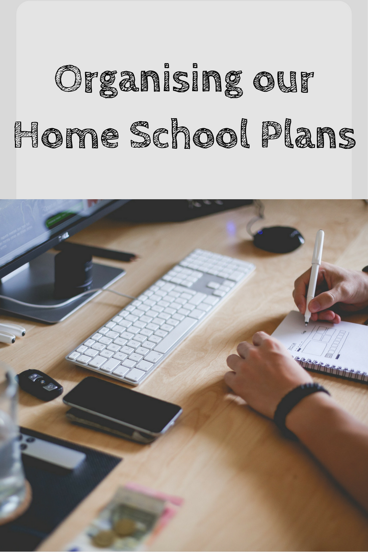 organising our home school